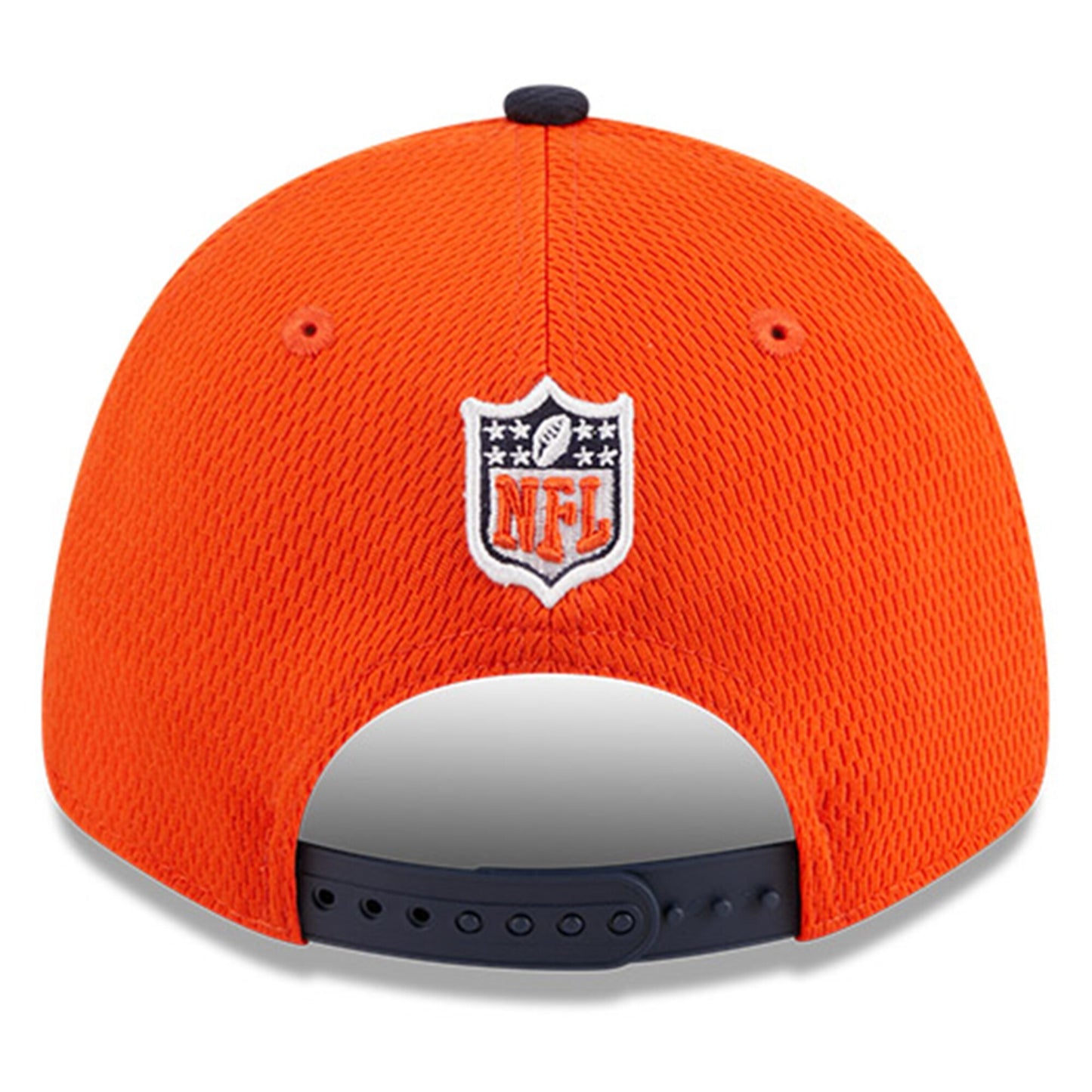 Men's Chicago Bears New Era Orange/Navy 2023 NFL 9FORTY Adjustable Hat