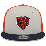 Men's Chicago Bears Historic Team Color NFL 9FIFTY Snapback Adjustable Hat - Pro Jersey Sports