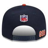 Men's Chicago Bears Historic Team Color NFL 9FIFTY Snapback Adjustable Hat - Pro Jersey Sports