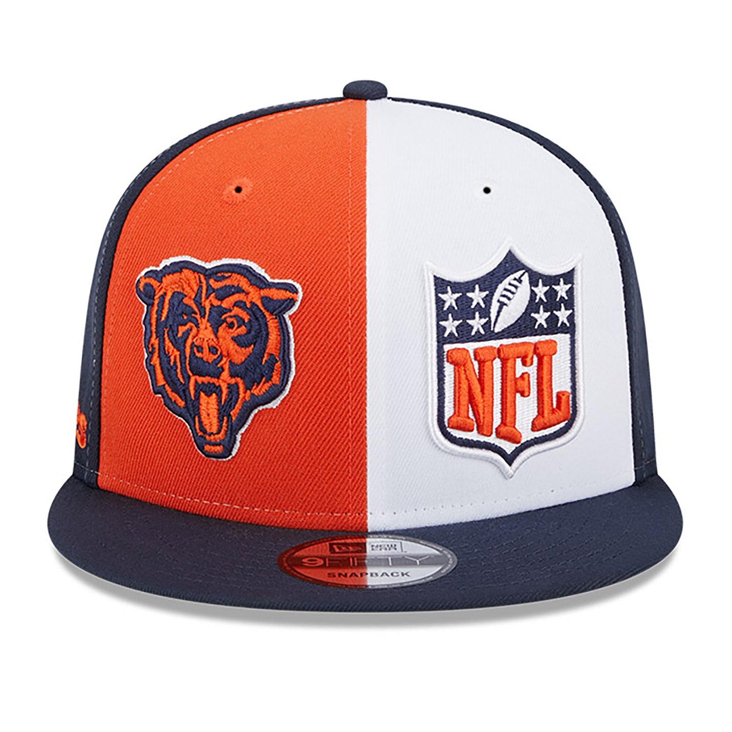 Men's Chicago Bears New Era Primary Logo Team Color 2023 NFL Sideline 9FIFTY Snapback Adjustable Hat