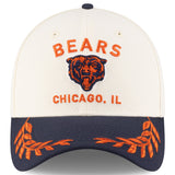 Men's Chicago Bears New Era 2025 NFL Draft Chrome 39THIRTY Flex Fit Hat - Pro Jersey Sports