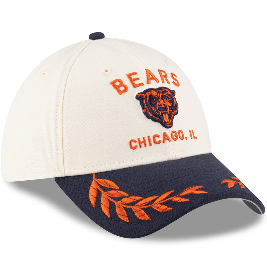 Men's Chicago Bears New Era 2025 NFL Draft Chrome 39THIRTY Flex Fit Hat - Pro Jersey Sports