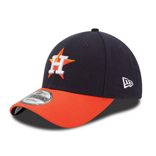 Houston Astros Men’s New Era Navy/Orange Road League 9FORTY Adjustable Hat