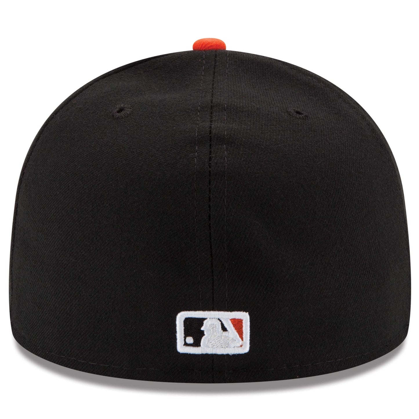 Men's San Francisco Giants New Era Black/Orange Alternate Game Authentic Collection On-Field 59FIFTY Fitted Hat