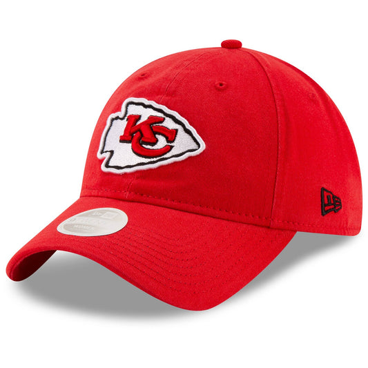 Kansas City Chiefs Red Core Classic New Era 9TWENTY Adjustable Hat