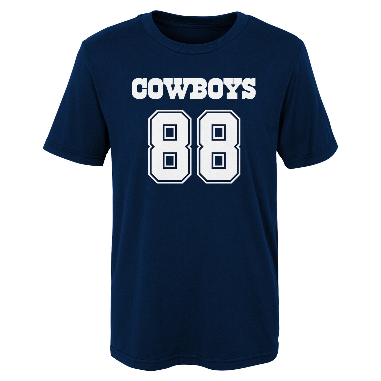 Youth Ceedee Lamb Dallas Cowboys Navy Mainliner Player Name & Number T-Shirt