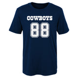 Youth Ceedee Lamb Dallas Cowboys Navy Mainliner Player Name & Number T-Shirt - Pro Jersey Sports