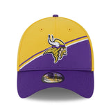 Men's Minnesota Vikings Primary Logo New Era Yellow/Purple 2023 Sideline 39THIRTY Flex Hat - Pro Jersey Sports