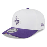 Men's Minnesota Vikings New Era White/Purple 2025 NFL Training Camp 9SEVENTY Adjustable Hat - Pro Jersey Sports