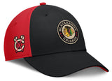 Chicago Blackhawks Fanatics 2025 NHL Winter Classic Flex Hat - Black/Red - Pro Jersey Sports
