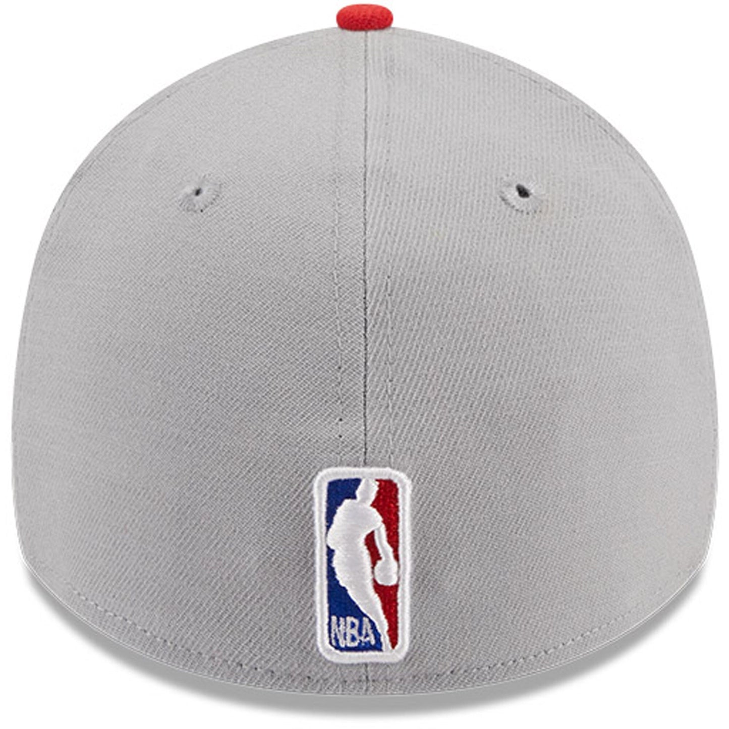 Men's Chicago Bulls New Era Gray/Red Tip-Off Two-Tone 39THIRTY Flex Hat