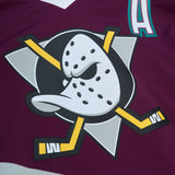 Men's Teemu Selanne Anaheim Ducks Mitchell & Ness 1996/97 Blue Line Player Jersey -Purple - Pro Jersey Sports