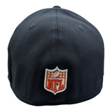 Chicago Bears New Era B Navy Shield 39THIRTY Flex Hat - Pro Jersey Sports