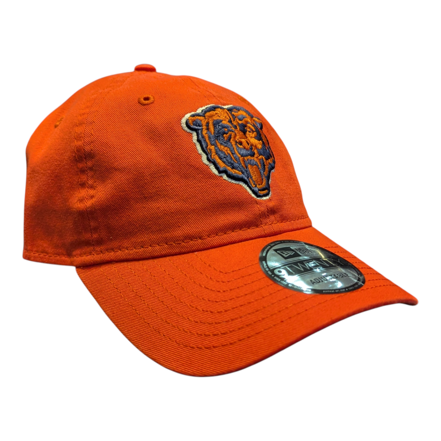 Chicago Bears New Era Primary Orange 9TWENTY Adjustable Hat