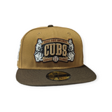 Chicago Cubs New Era West Side Grounds Wheat/Walnut 59FIFTY Fitted Hat - Pro Jersey Sports