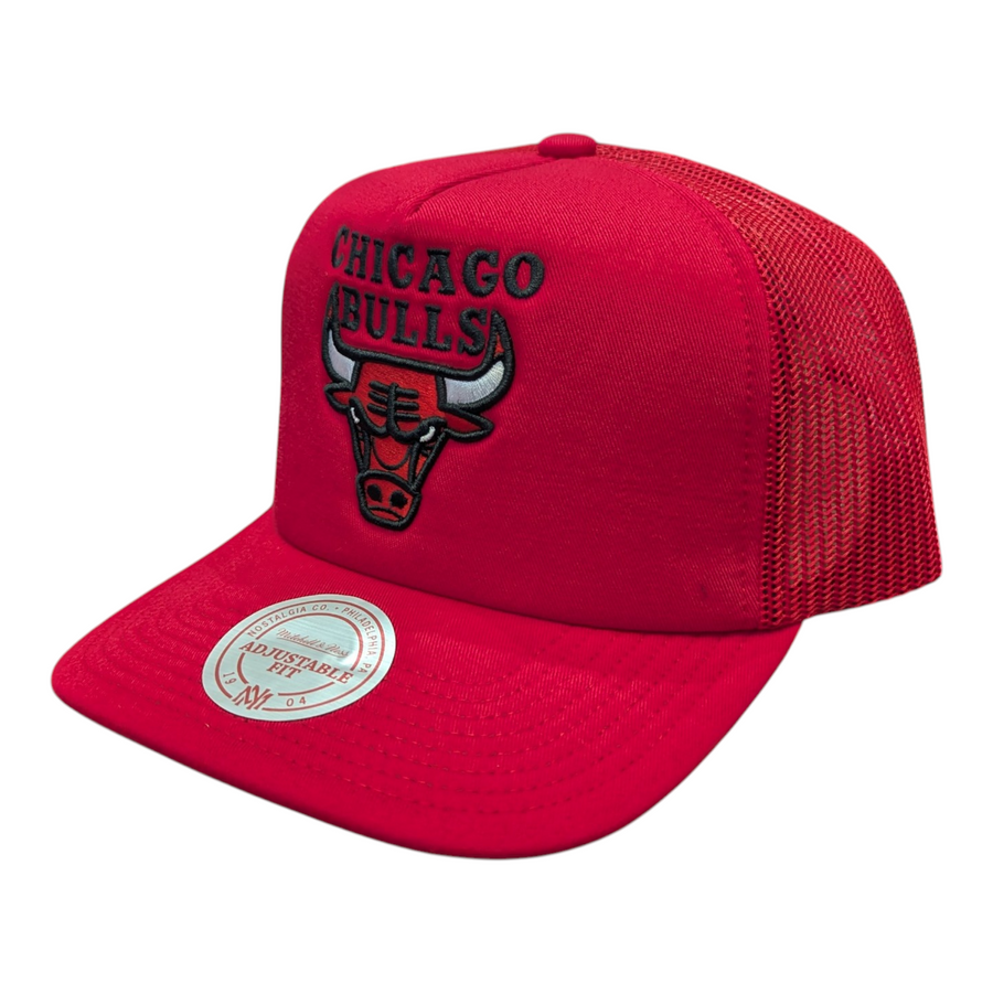 Chicago Bulls Mitchell & Ness NBA Evergreen Trucker Snapback Hat