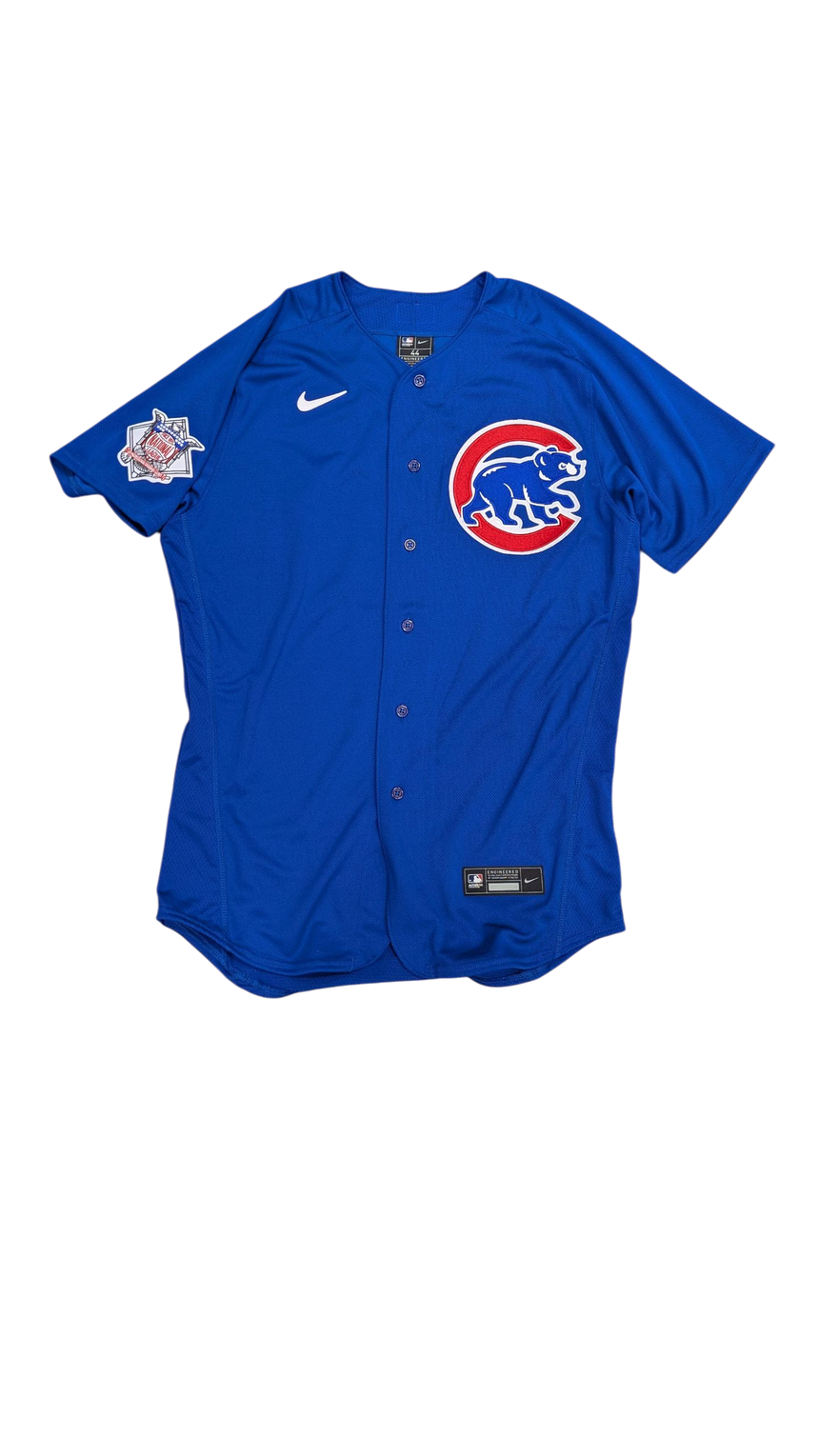Men's Chicago Cubs Pete Crow-Armstrong Nike Alternate Royal Blue Authentic Player Jersey - Pro Jersey Sports
