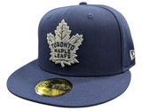 Toronto Maple Leafs New Era Navy 59FIFTY Fitted Hat - Pro Jersey Sports
