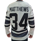 Men's Auston Matthews Toronto Maple Leafs 2019 All Star White Mitchell & Ness Power Play Jersey - Pro Jersey Sports