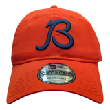 Chicago Bears New Era Orange B Gridiron 9TWENTY Adjustable Hat - Pro Jersey Sports