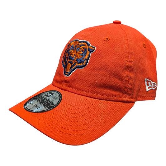 Chicago Bears New Era Primary Orange 9TWENTY Adjustable Hat