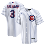 Youth Chicago Cubs Alex Bregman White Home Premium Twill Replica Jersey - Pro Jersey Sports