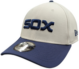 Chicago White Sox Classic 1979 Cooperstown Classics White/Navy 39THIRTY Flex Fit New Era Hat - Pro Jersey Sports