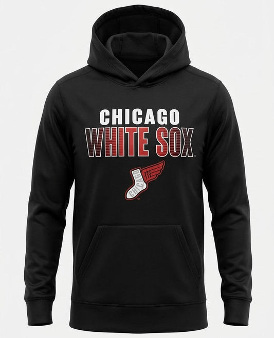 Mens Chicago White Sox New Era City Connect Black Performance Hoodie