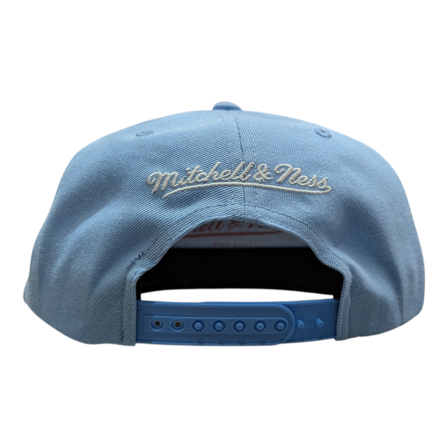 Mitchell & Ness Chicago Bulls Blue Gleam 1993 NBA Finals Snapback Hat Adjustable Hat - Pro Jersey Sports