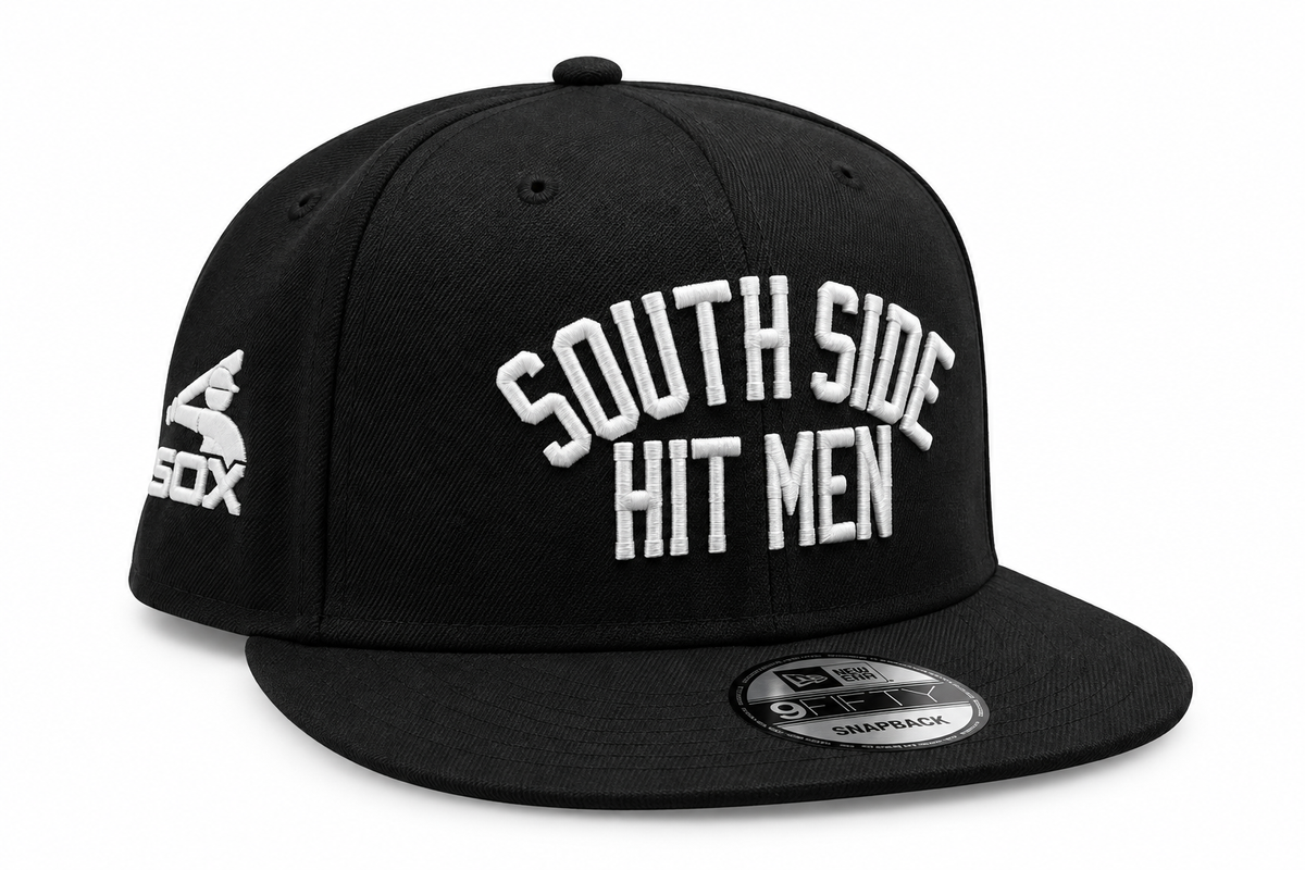 Chicago White Sox New Era Southside Hitmen Black 9FIFTY Snapback Hat