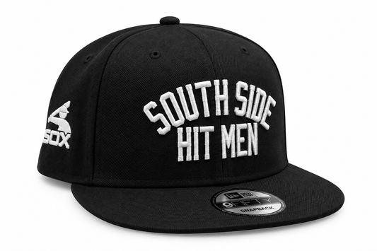 Chicago White Sox New Era Southside Hitmen Black 9FIFTY Snapback Hat
