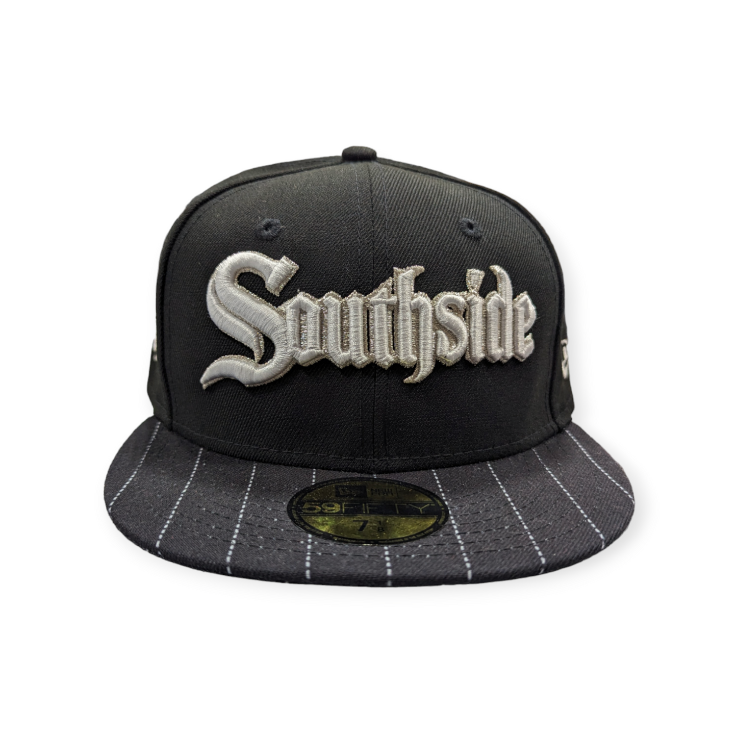 Chicago White Sox New Era Southside Black Stripe 59FIFTY Fitted Hat