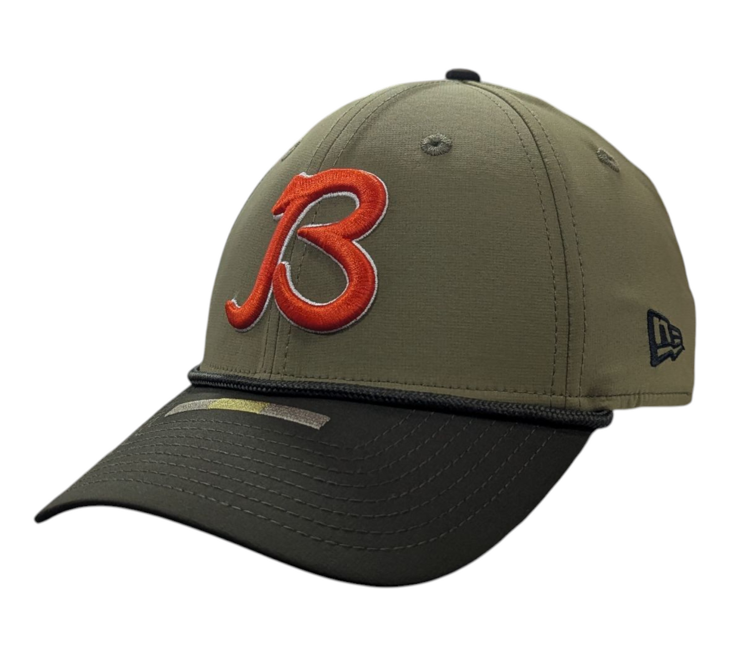 Men's New Era Green Chicago Bears B 2025 Salute to Service 39THIRTY Flex Hat - Pro Jersey Sports