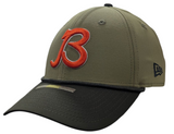 Men's New Era Green Chicago Bears B 2025 Salute to Service 39THIRTY Flex Hat - Pro Jersey Sports
