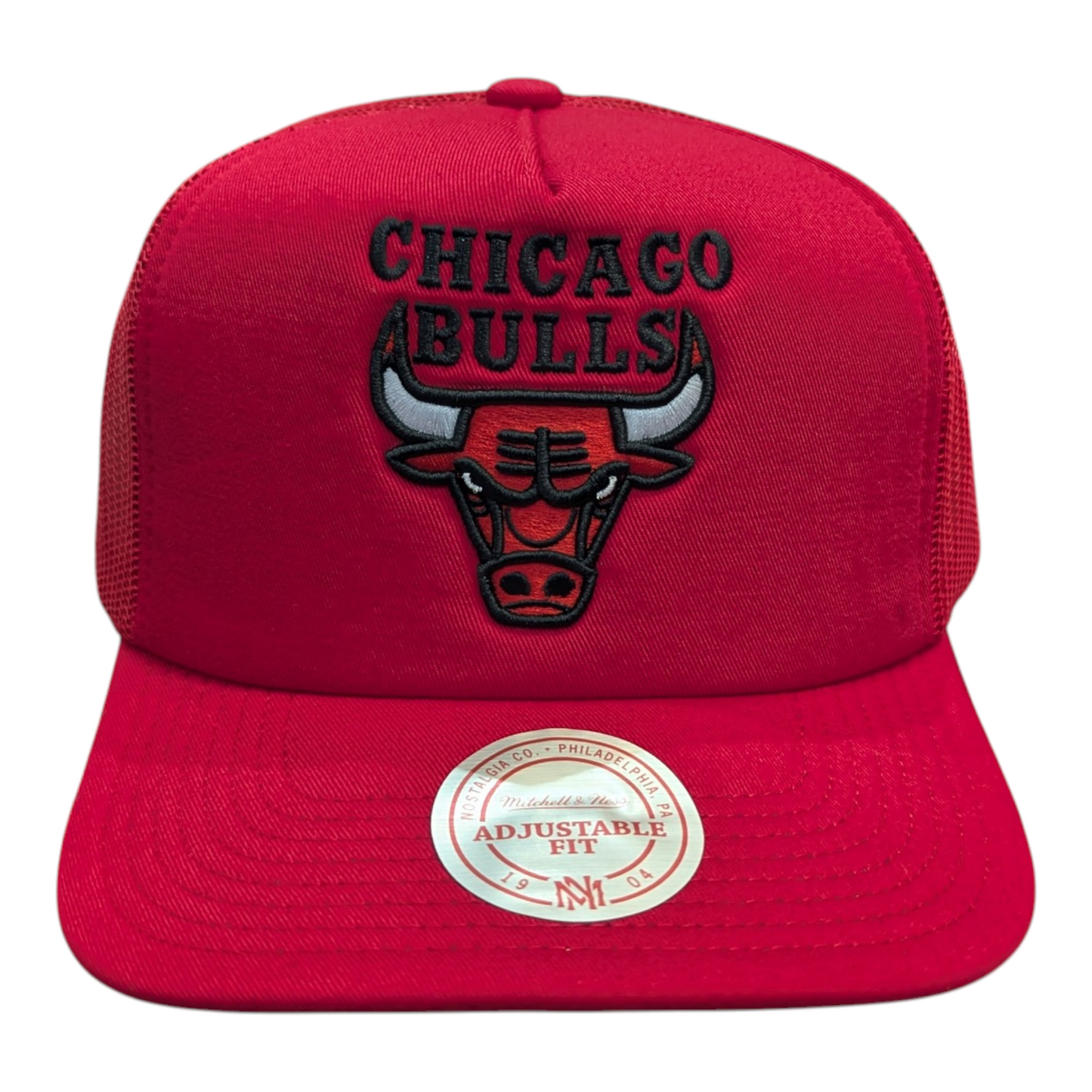 Chicago Bulls Mitchell & Ness NBA Evergreen Trucker Snapback Hat - Pro Jersey Sports