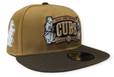 Chicago Cubs New Era West Side Grounds Wheat/Walnut 59FIFTY Fitted Hat - Pro Jersey Sports