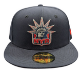 New York Rangers New Era Lady Liberty Navy 59FIFTY Fitted Hat - Pro Jersey Sports