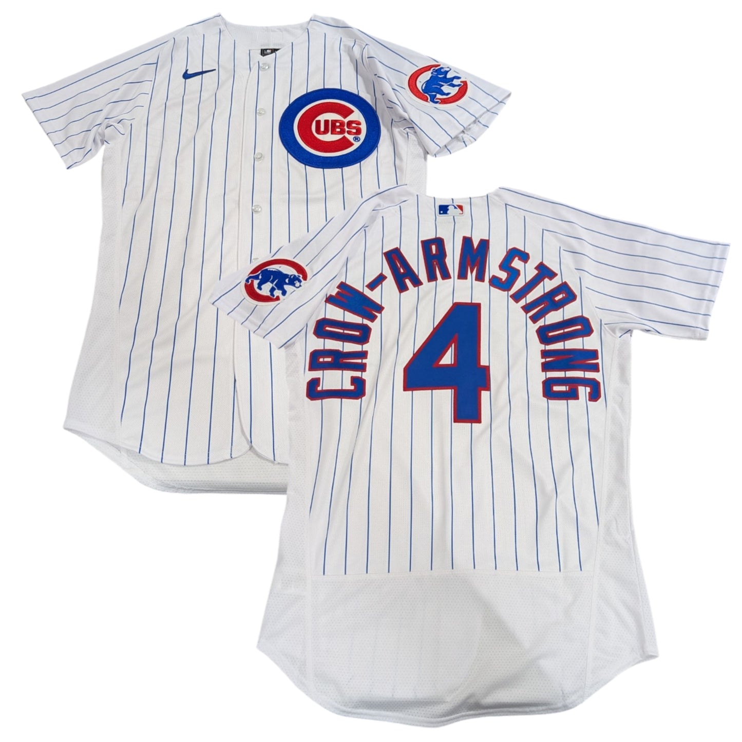 Men's Chicago Cubs Pete Crow-Armstrong Nike Home White Authentic Player Jersey - Pro Jersey Sports