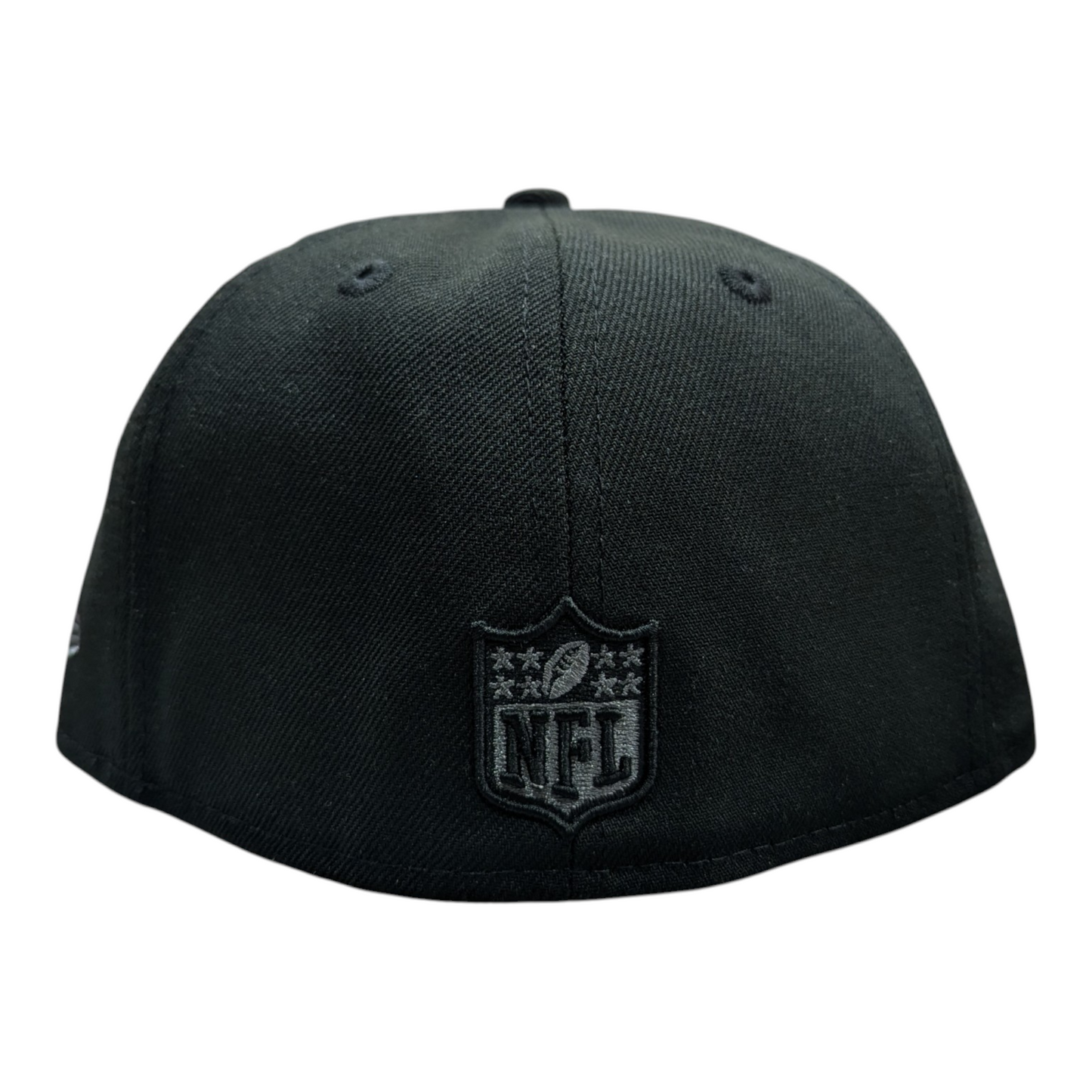 Men's New Era Black Chicago Bears Graphite Logo 59FIFTY Fitted Hat