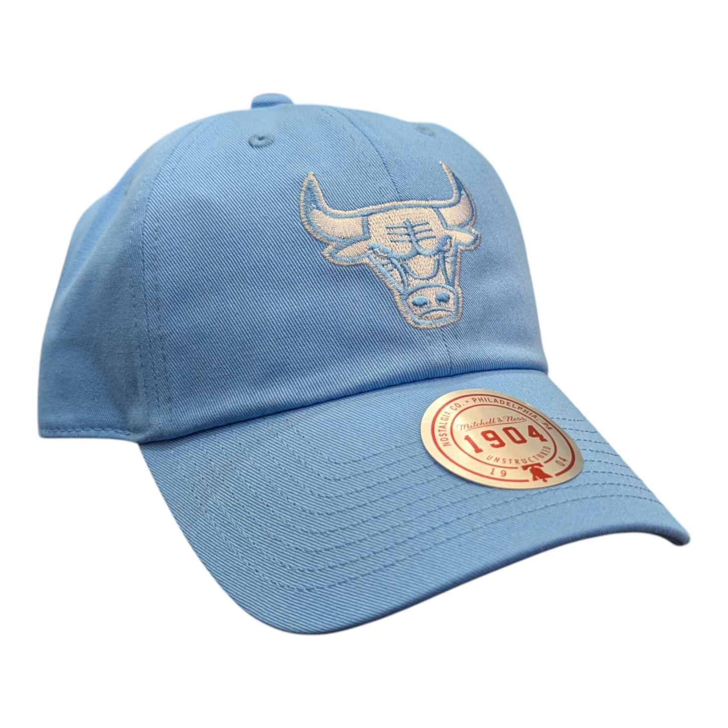 Chicago Bulls Mitchell & Ness NBA Blue Gleam Pro Strapback Hat - Pro Jersey Sports