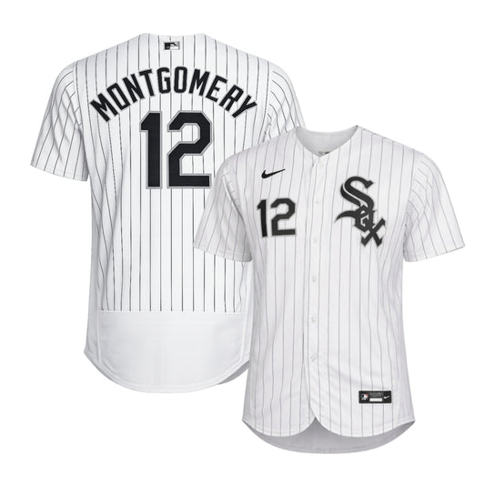 Men's Chicago White Sox Colson Montgomery Nike White Home Authentic Official Team Jersey