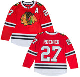 Men's Jeremy Roenick Chicago Blackhawks Red Home Premium Twill Fanatics Breakaway Replica Jersey - Pro Jersey Sports
