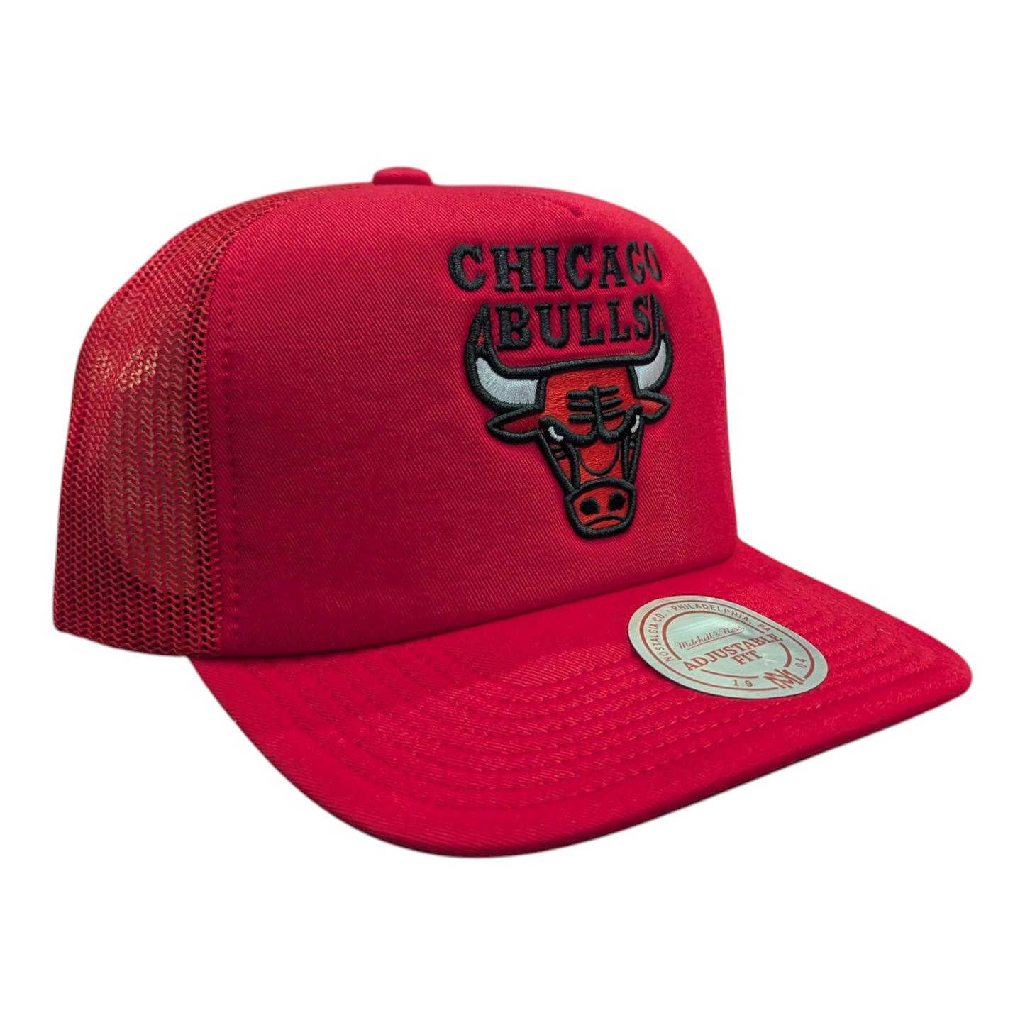 Chicago Bulls Mitchell & Ness NBA Evergreen Trucker Snapback Hat - Pro Jersey Sports
