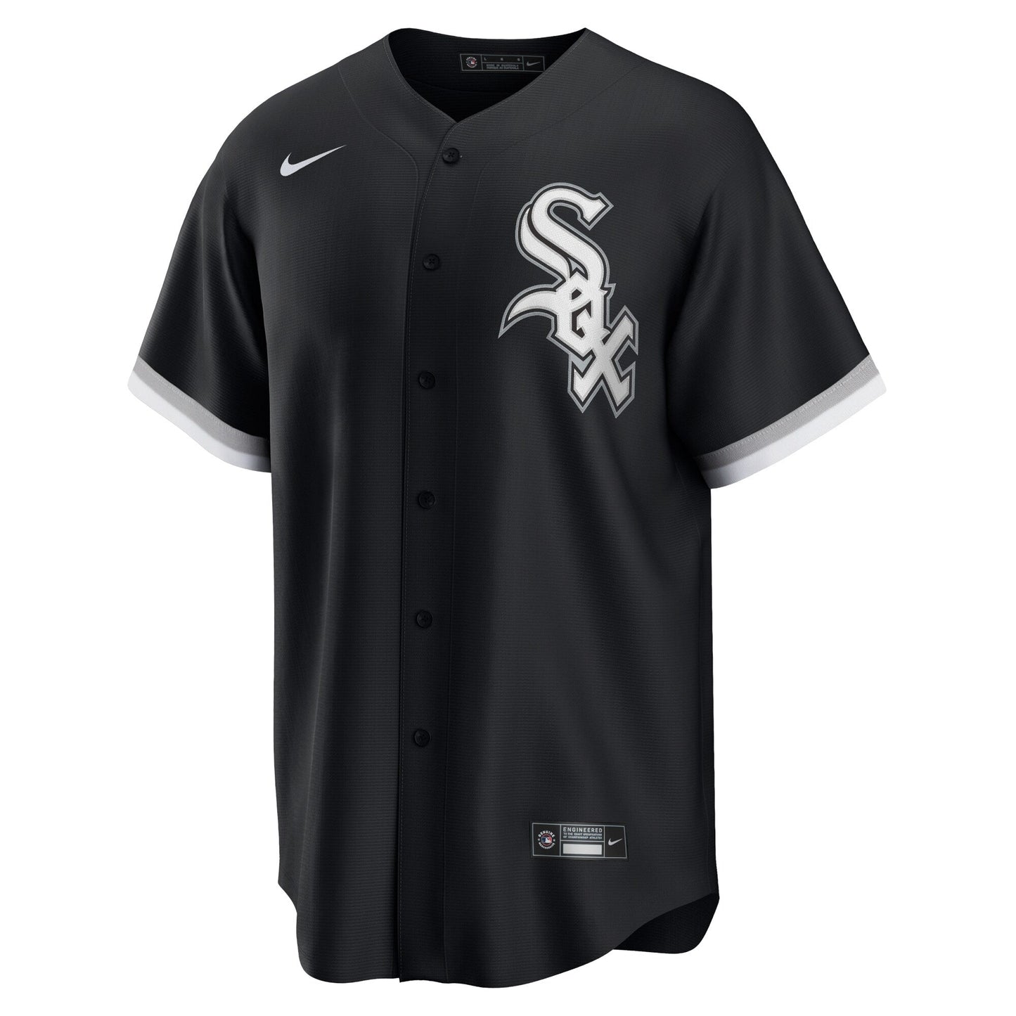 Men's Chicago White Sox Noah Schultz Nike Black Alternate Replica Jersey