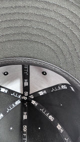 Chicago Blackhawks New Era Tonal Black 59FIFTY Fitted Hat - Pro Jersey Sports