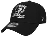 Men's Chicago Bears New Era Black Mascot Logo 2022 Sideline 39THIRTY Flex Hat - Pro Jersey Sports