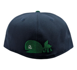 Hartford Whalers New Era Navy 59FIFTY Fitted Hat - Pro Jersey Sports
