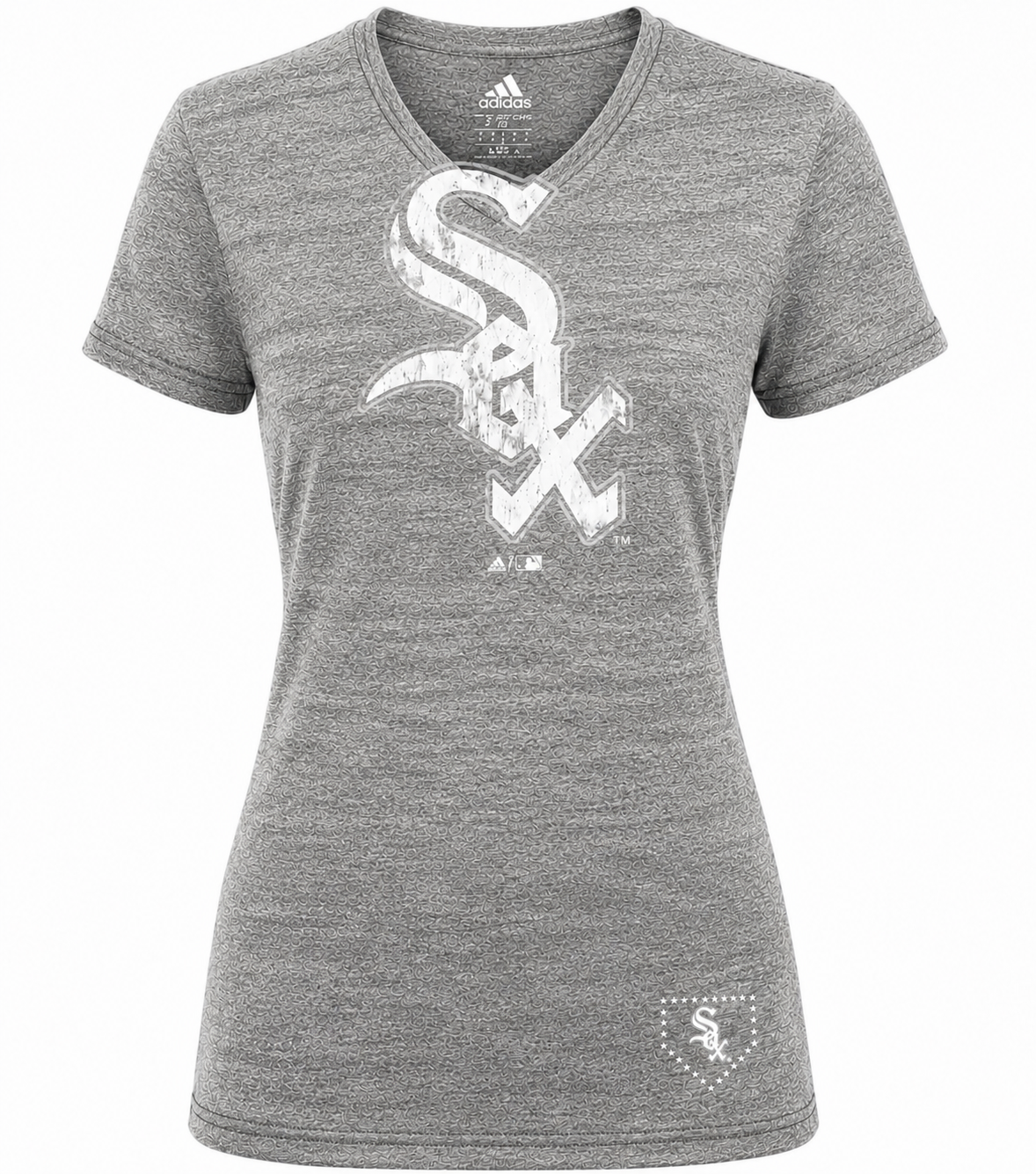 Youth Girls Chicago White Sox Tri-Blend Big Logo Tee