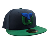 Hartford Whalers New Era Navy 59FIFTY Fitted Hat - Pro Jersey Sports