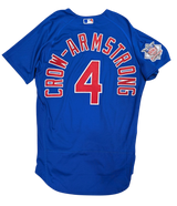 Men's Chicago Cubs Pete Crow-Armstrong Nike Alternate Royal Blue Authentic Player Jersey - Pro Jersey Sports